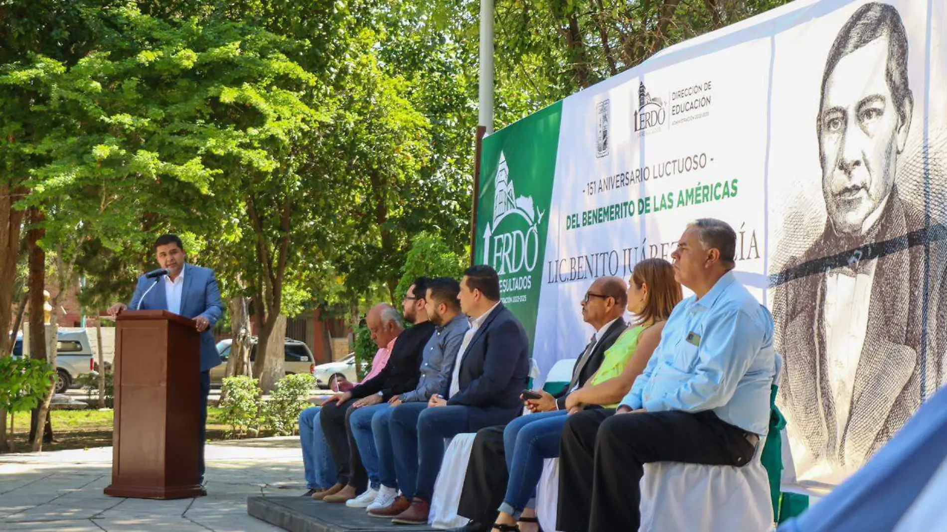 Homenaje Benito Juárez